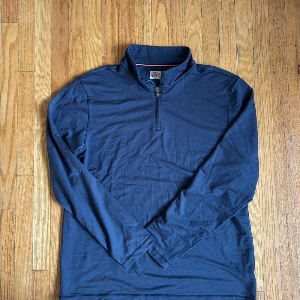 Faherty Blue Pullover - image 3